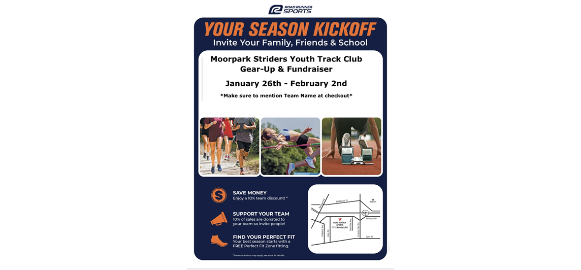 Road Runner Sports Fundraiser 