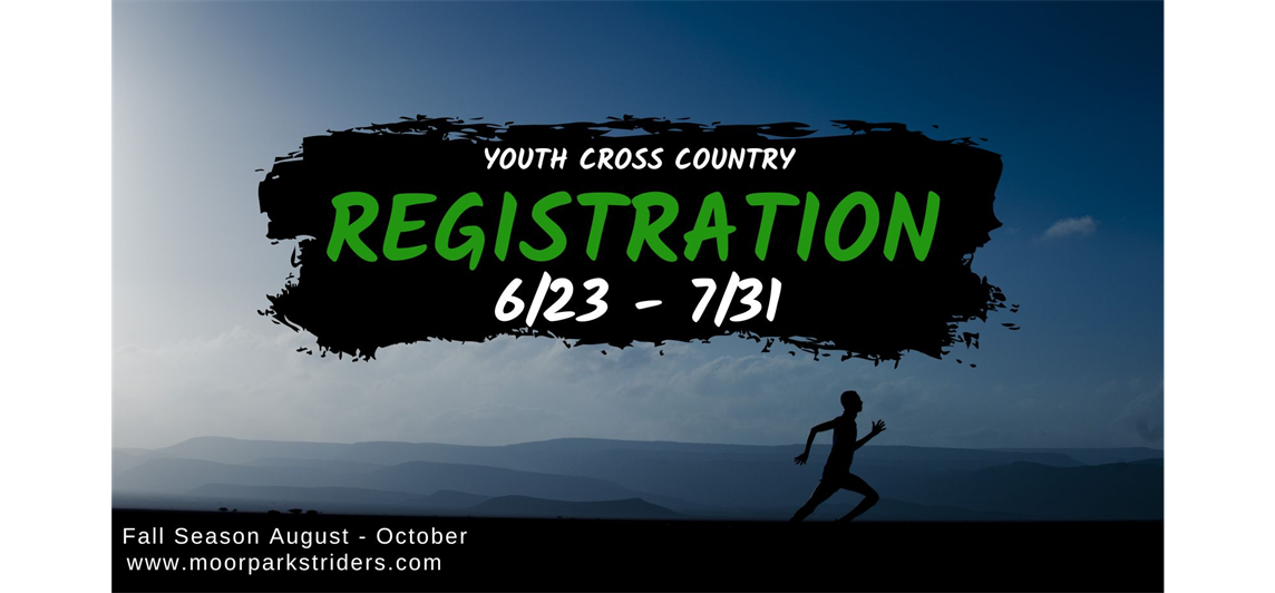 Youth Cross Country Registration Is Open